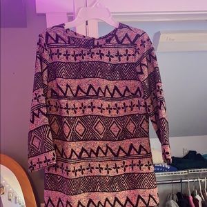 Cute, patterned dress!